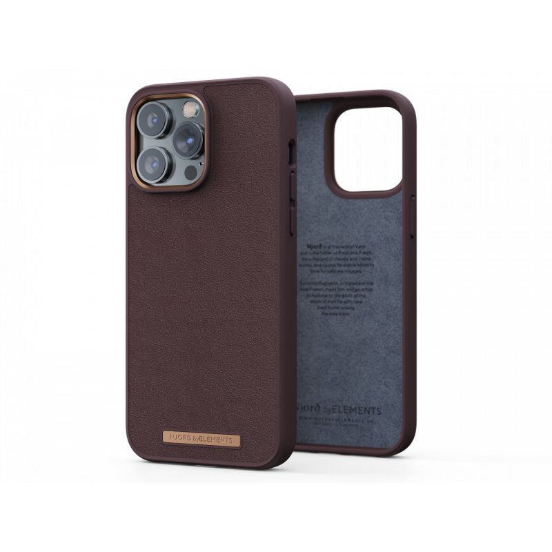 GENUINE LEATHER CASE IPHONE 14 PRO (6.7) BROW