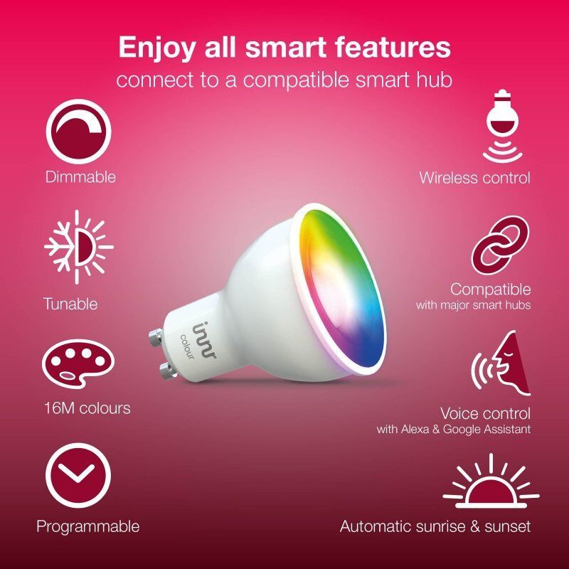 Innr Lighting RS 230 C smart lighting Smart bulb White ZigBee