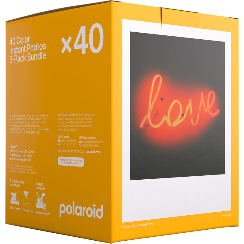Polaroid 6010 pellicule 40 pièce(s) 89 x 108 mm
