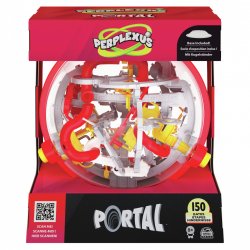 Perplexus Portal, 3D Puzzle Ball Maze Fidget Toys Kids Games Travel Games Puzzle Games Fidget Ball with 150 Obstacles, f