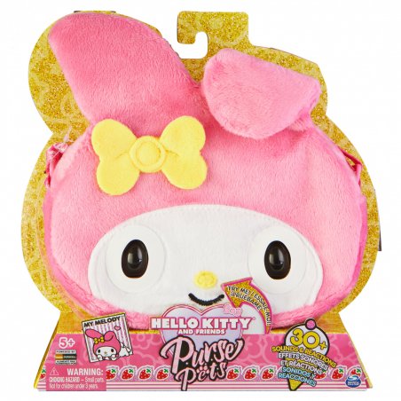 Purse Pets , Sanrio Hello Kitty and Friends, My Melody Interactive Pet Toy and Handbag with over 30 Sounds and Reactions