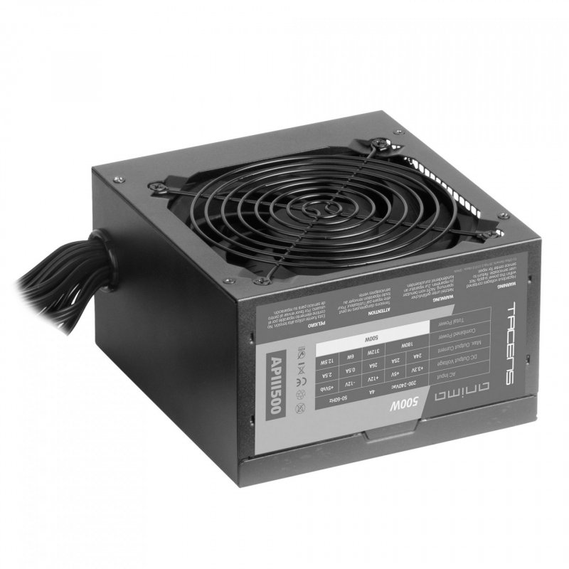 Tacens Anima APIII500 unité d'alimentation d'énergie 500 W 20+4 pin ATX ATX Noir