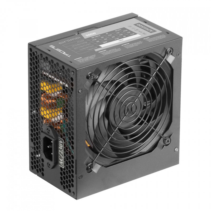 Tacens Anima APIII500 PC ATX 500W Power Supply 85% Bronze 12V 12cm Fan