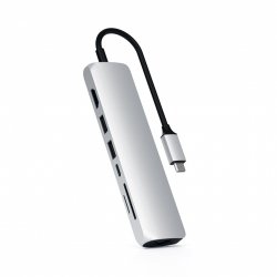 SATECHI - Type-C Slim Multiport - Silver