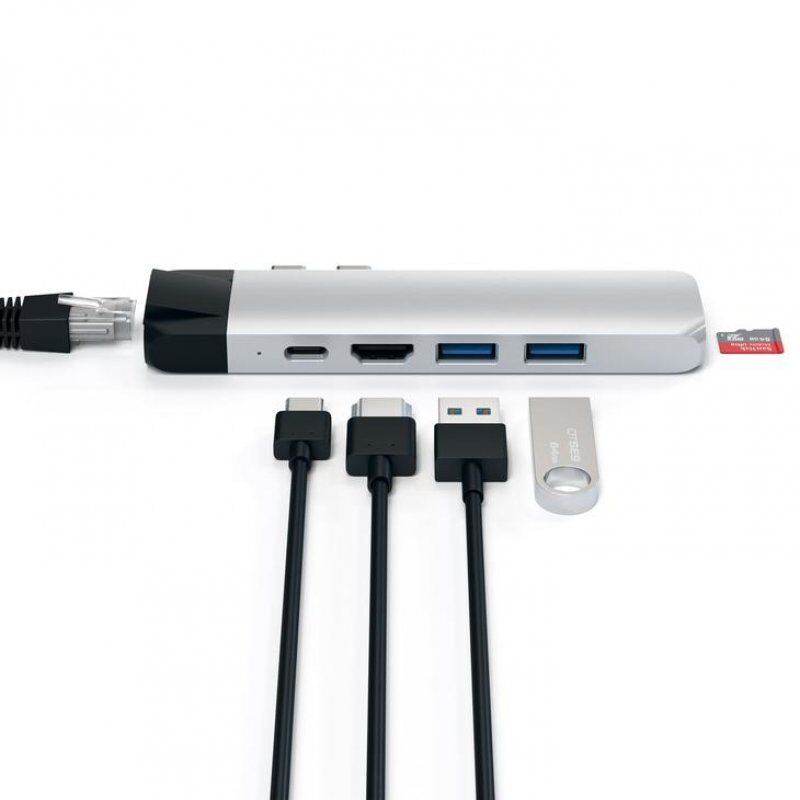 SATECHI- Hub PRO TypeC - Silver