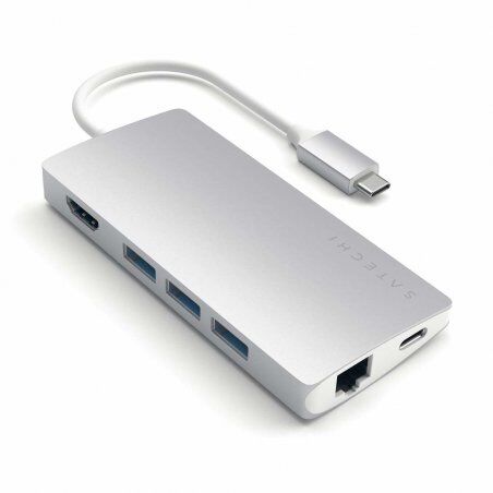 SATECHI Adapter V2 Type-C - Silver