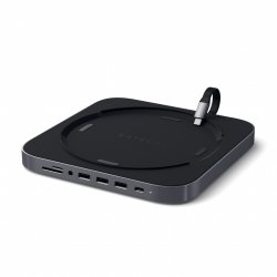 Satechi ST-ABHFM notebook dock/port replicator USB 3.2 Gen 1 (3.1 Gen 1) Type-C Black