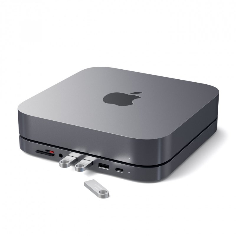 Satechi Mac Mini Hub Space Gray