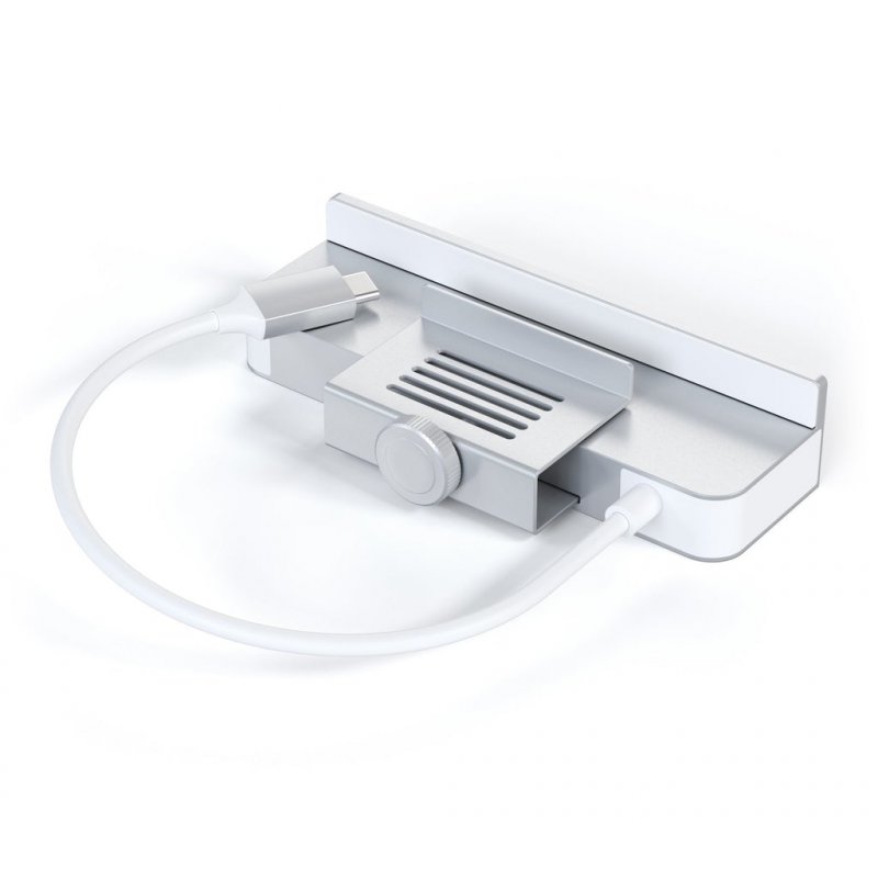 Satechi USB-C Clamp Hub iMac 24 Silver
