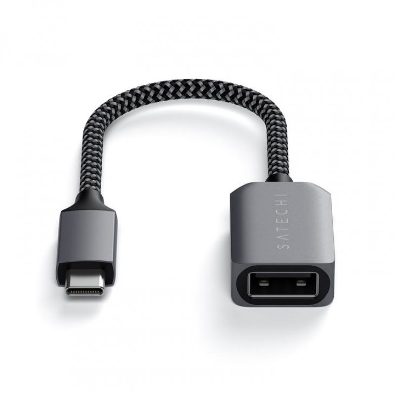 Satechi ST-UCATCM USB cable USB 3.2 Gen 1 (3.1 Gen 1) USB C USB A Grey