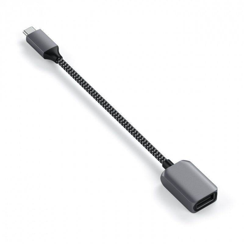 Satechi ST-UCATCM câble USB USB 3.2 Gen 1 (3.1 Gen 1) USB C USB A Gris