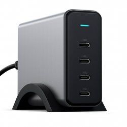 Satechi ST-UC165GM-EU mobile device charger Universal Black, Grey AC Fast charging Indoor
