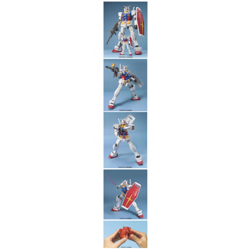 GUNDAM - Mega Size Model 1/48 RX-78-2 Gundam - Model Kit - 37.5cm