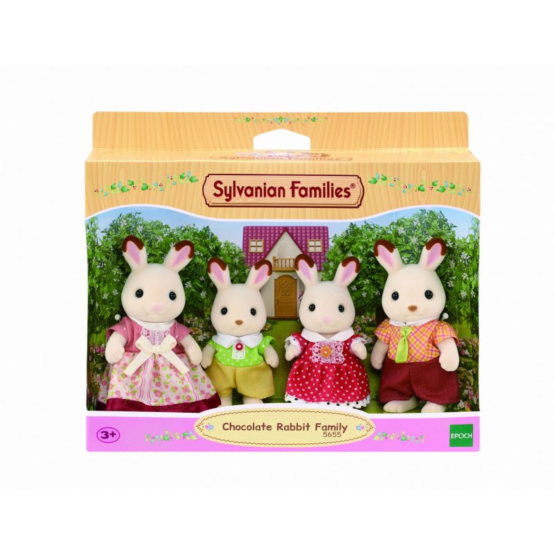 Sylvanian Families La famille Lapin Chocolat