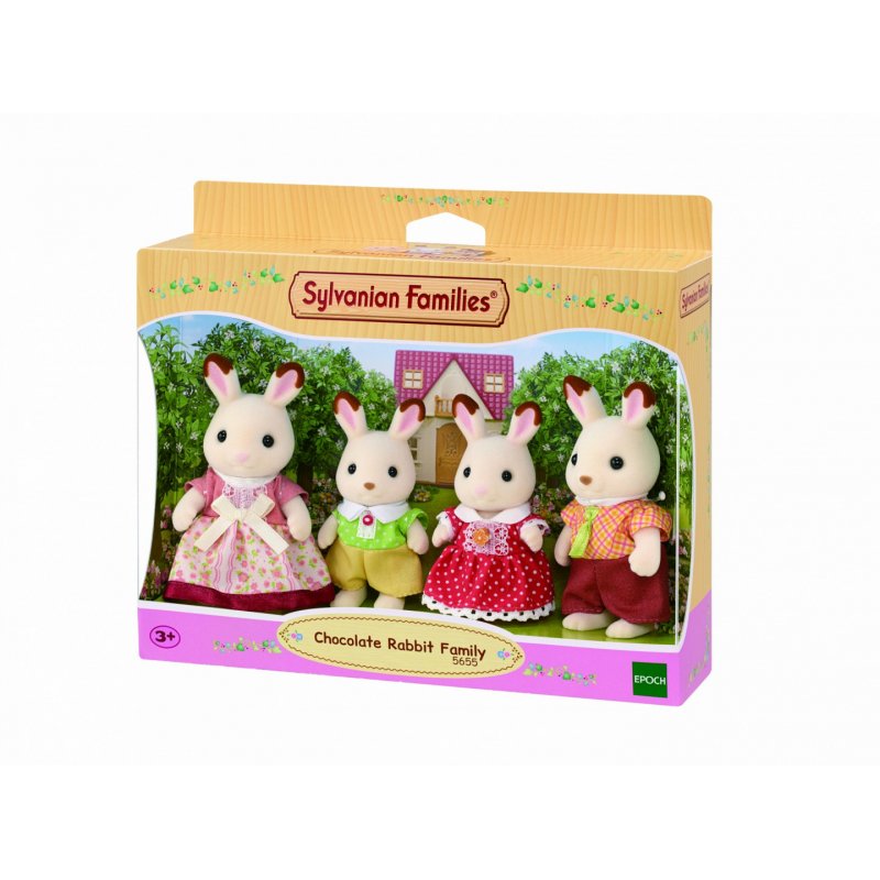 Sylvanian Families La famille Lapin Chocolat