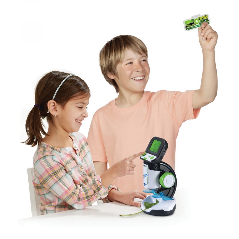 VTech Jouets Electroniques Educatifs GENIUS XL - MICROSCOPE VIDÉO INTERACTIF