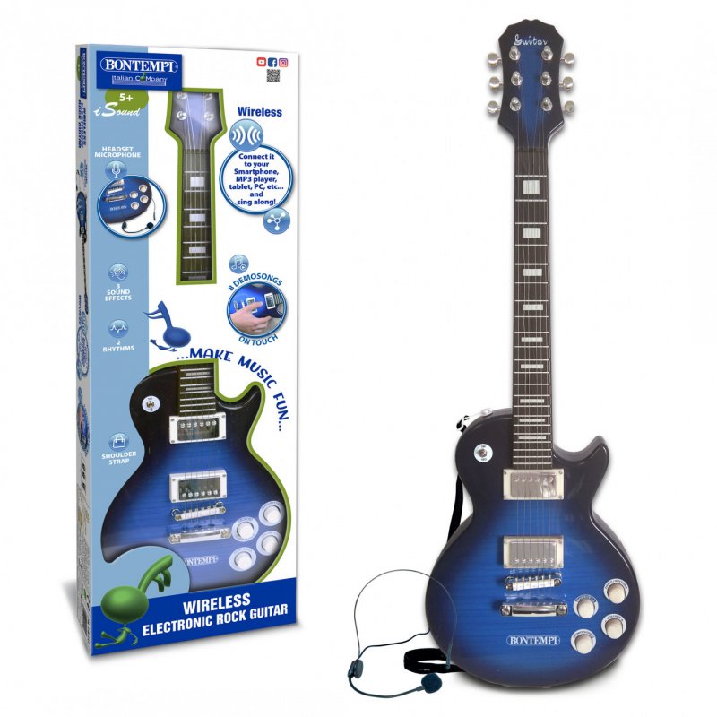 GUITARE ELECTRO + CASQUE MICRO