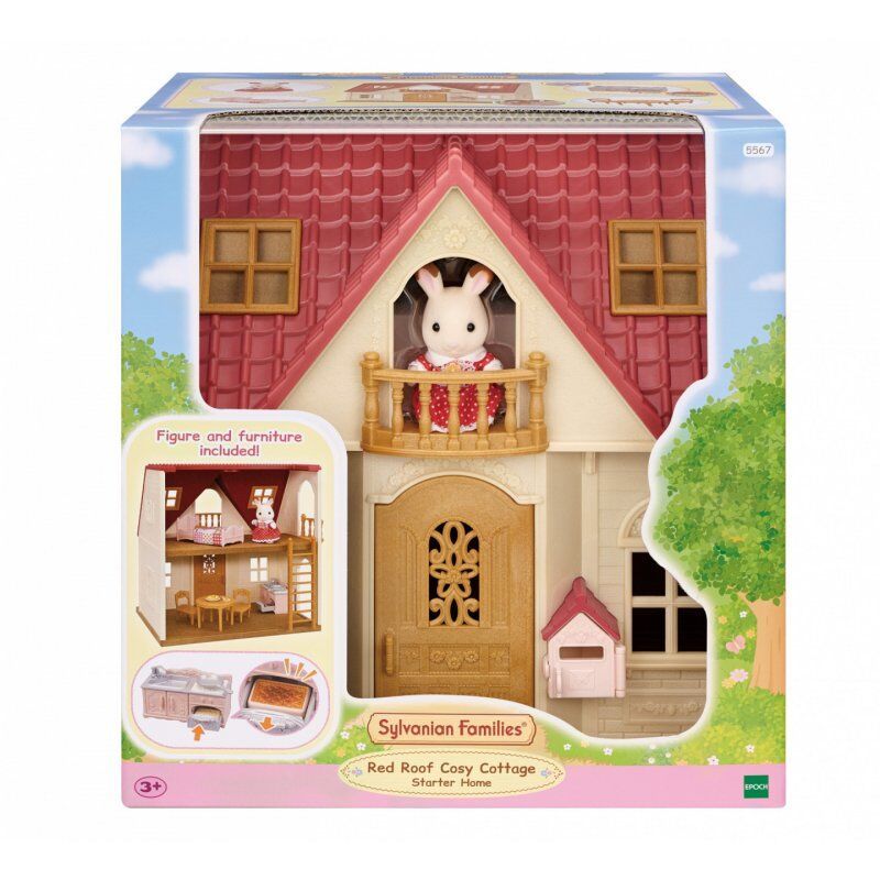 Sylvanian Families Red Roof Cosy Cottage Starter Home