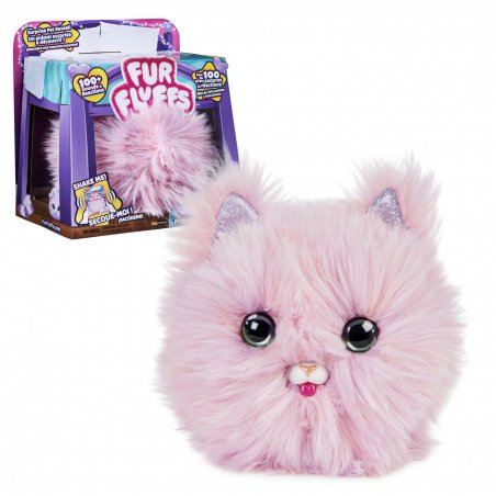 Spin Master Fur Fluffs FURFLUFFS - CHATON - ANIMAL COMPAGNON INTERACTIF - Transforme Ta Boule De Poils En Adorable Chato