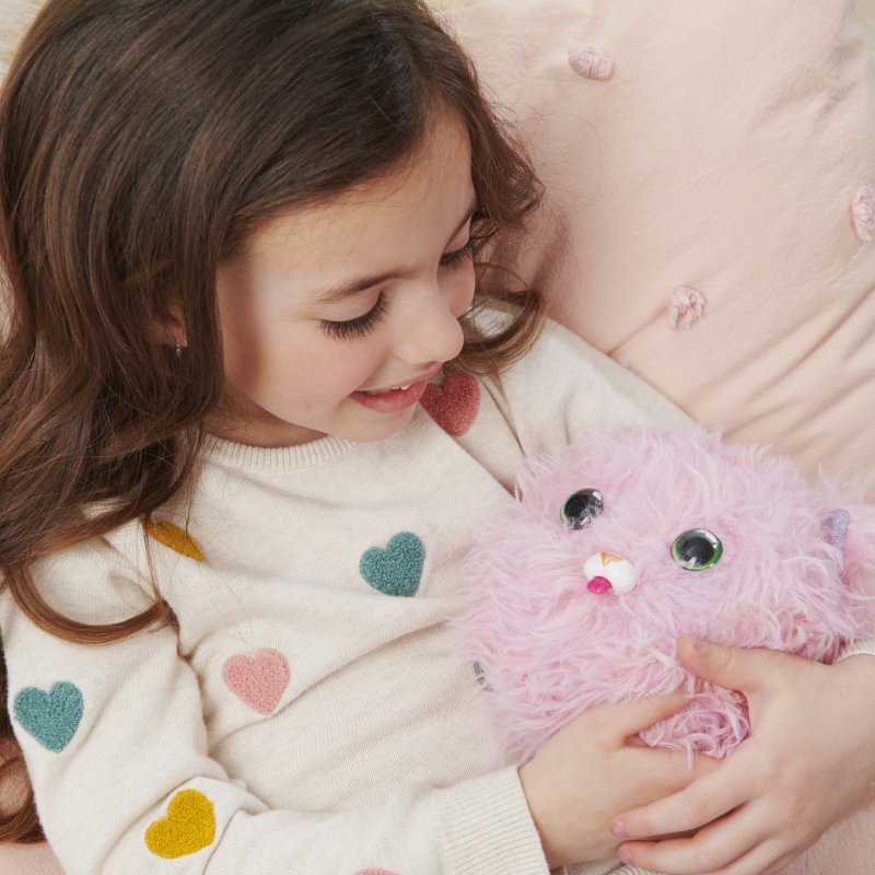 Spin Master Fur Fluffs FURFLUFFS - CHATON - ANIMAL COMPAGNON INTERACTIF - Transforme Ta Boule De Poils En Adorable Chato