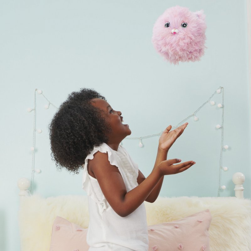 Spin Master Fur Fluffs FURFLUFFS - CHATON - ANIMAL COMPAGNON INTERACTIF - Transforme Ta Boule De Poils En Adorable Chato