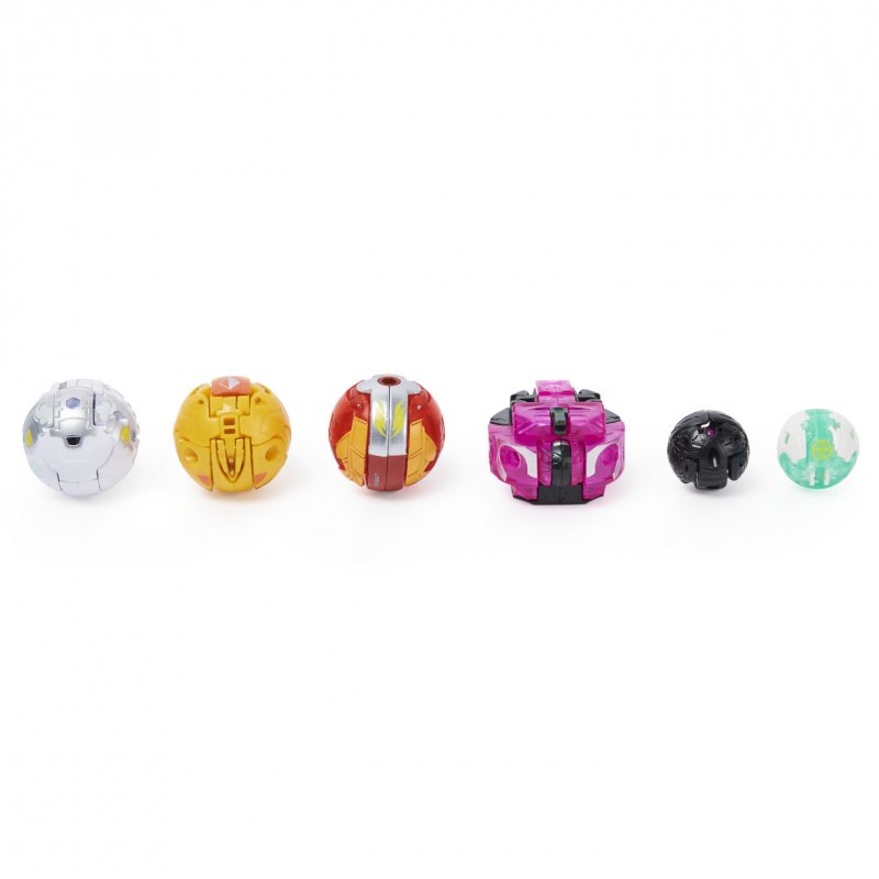 Bakugan Evolutions, Sectanoid and Hydorous Battle Strike Pack, Includes 6 Action Figures, 9 Trading Cards and 8 BakuCore