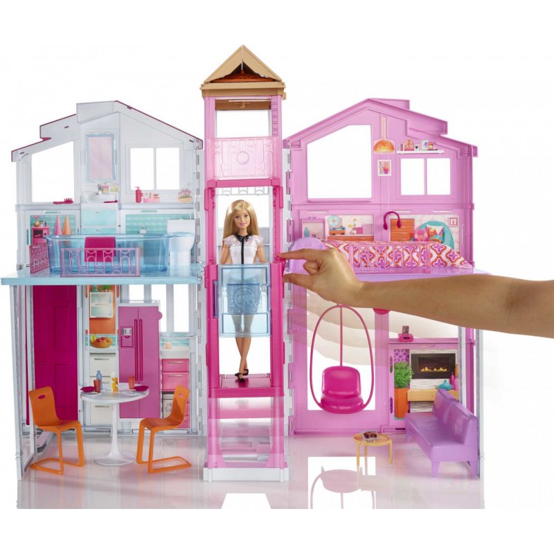 Barbie Style 3-Story Townhouse