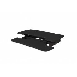 ERG BakkerElkhuizen Sitz-Steh-Schreibtischaufsatz Desk Riser 2 schwarz
