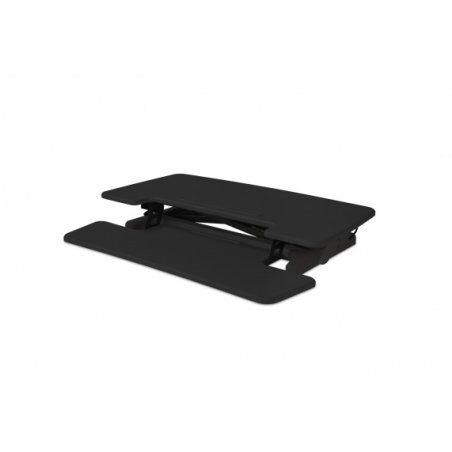 ERG BakkerElkhuizen Sitz-Steh-Schreibtischaufsatz Desk Riser 2 schwarz