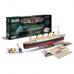 Revell Gift-Set 100 Years TITANIC Modèle réduit de navire de passagers Kit de montage 1:400
