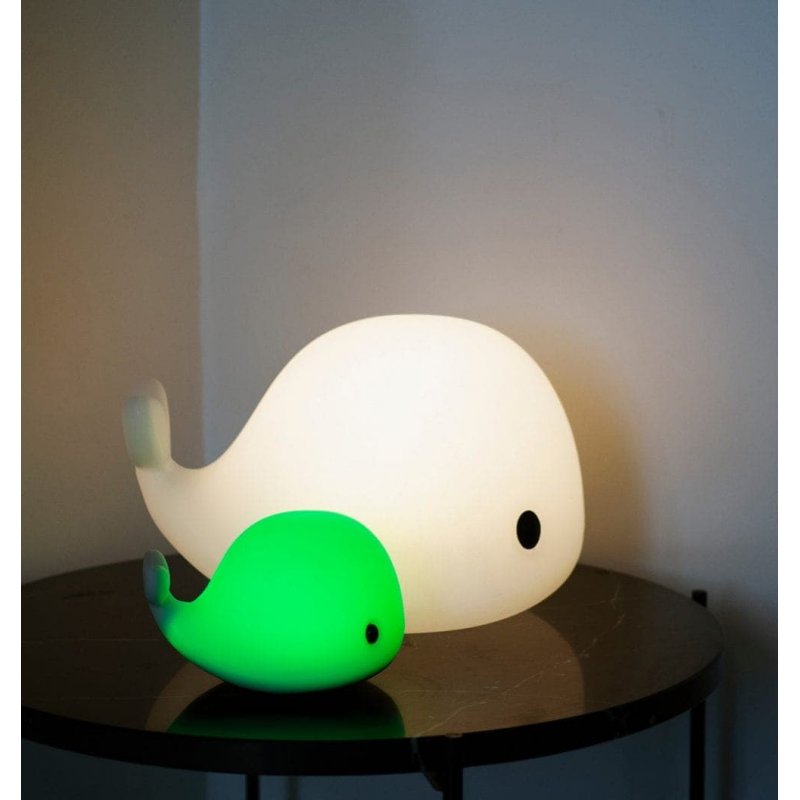 Filibabba - Floor LED whale Christian, 30 cm