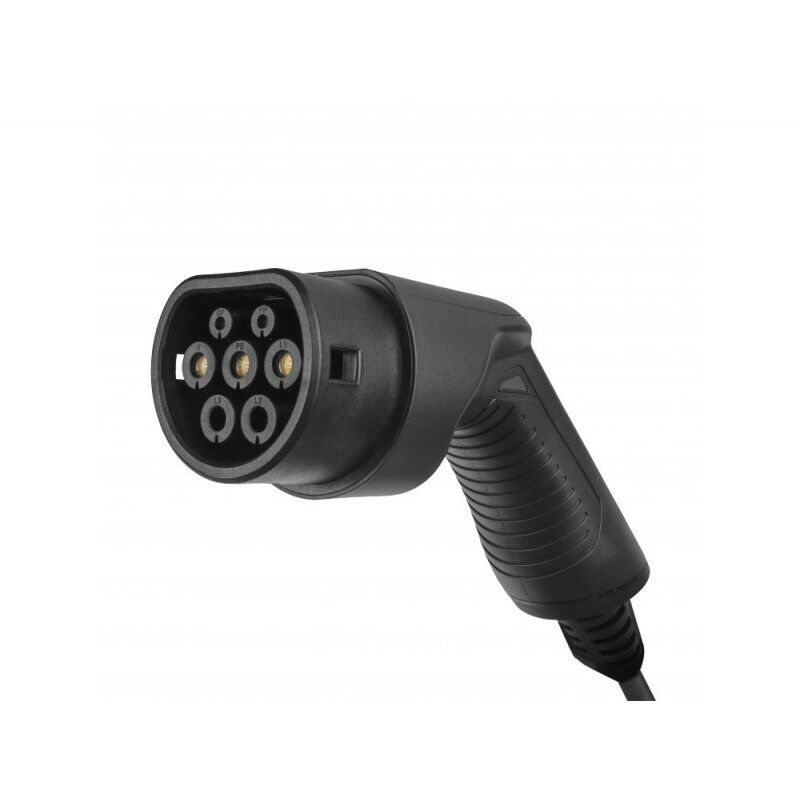 Green Cell EV14 electric vehicle charging station Black Aluminium Wall 3 Built-in display LCD