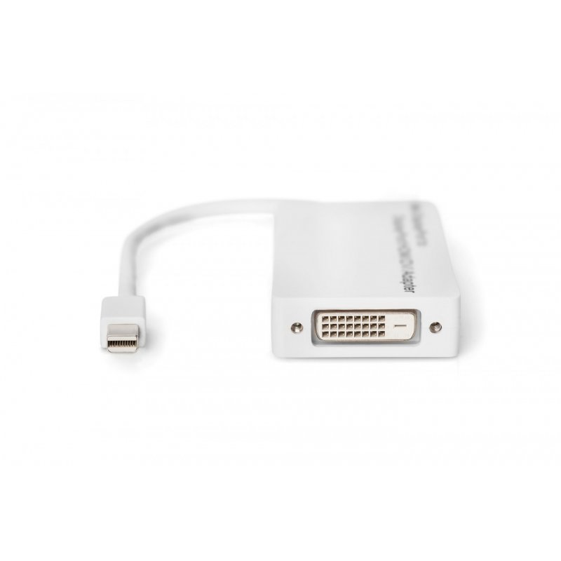 Digitus Mini DisplayPort Adapter / Converter - Mini DP to DisplayPort, HDMI + DVI