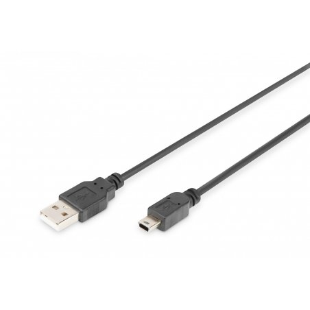 Digitus Câble de raccordement USB 2.0, type A vers Mini B