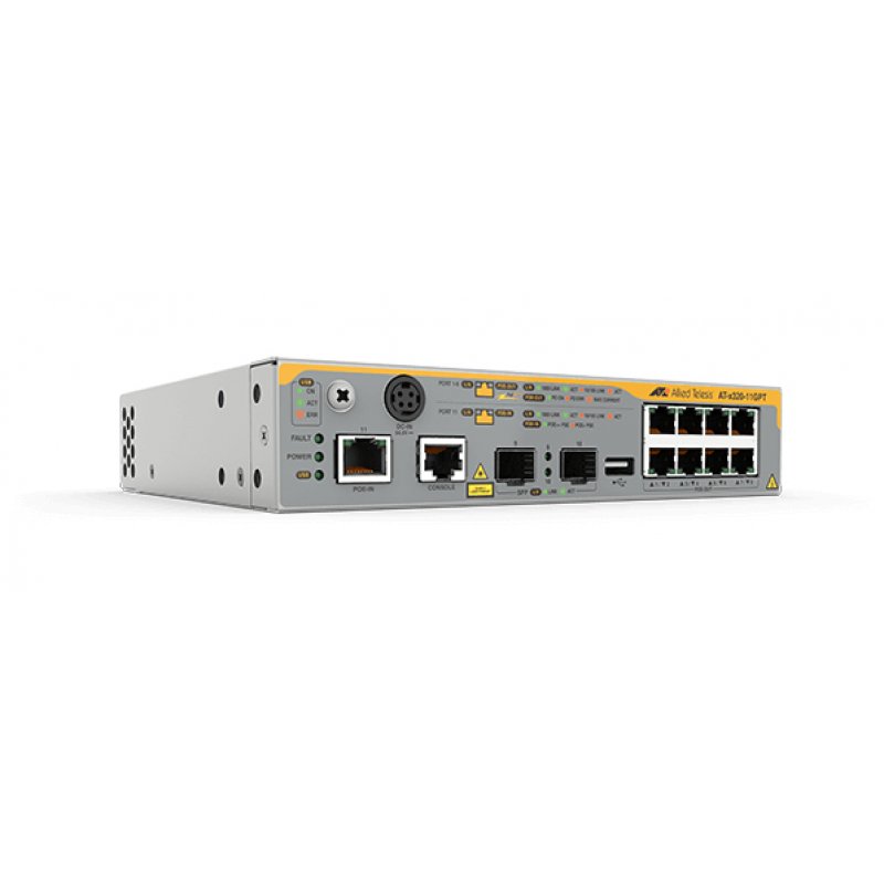 L3 GIGABIT SWITCH 8-PORT 10/100/1000T POE+ 2-PORT 100/100