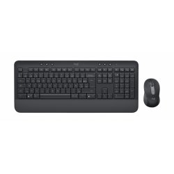 Logitech Signature MK650 Combo For Business clavier Souris incluse Bluetooth AZERTY Belge Graphite