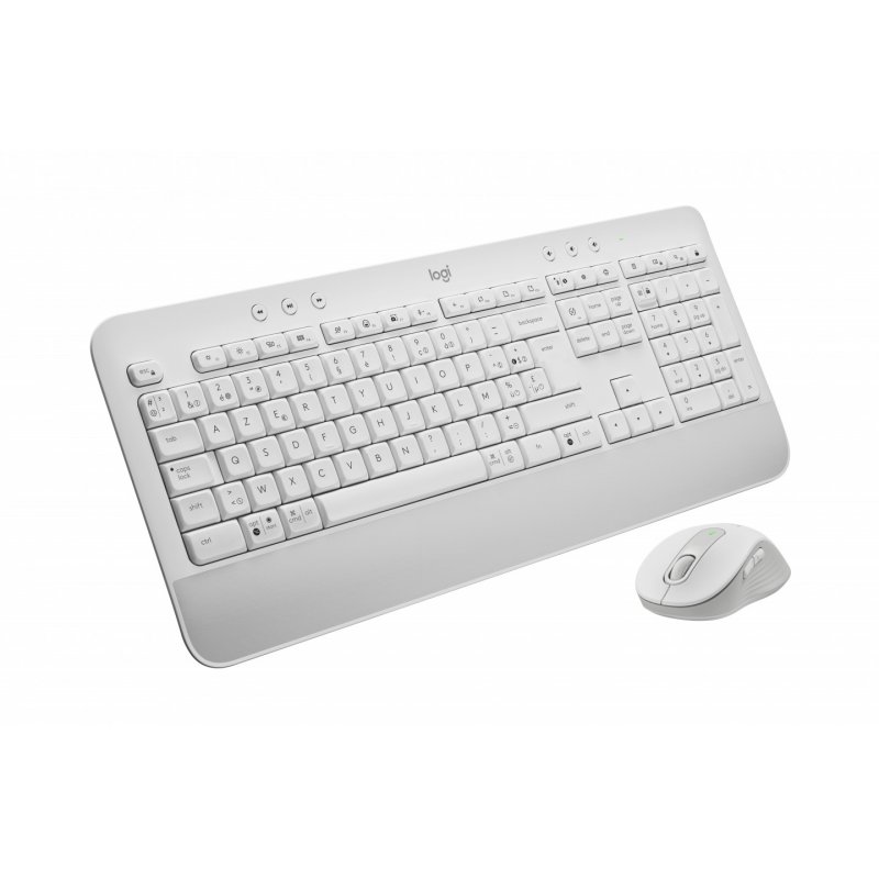 Logitech Signature MK650 Combo For Business clavier Souris incluse Bluetooth AZERTY Français Blanc