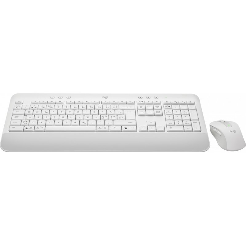 Logitech Signature MK650 Combo For Business clavier Souris incluse Bluetooth QWERTY Danois, Finlandais, Norvégien, Sué