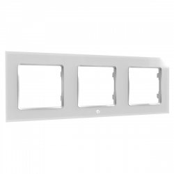 Home Shelly Accessories "Wall Frame 3" Wandtaster Rahmen 3-fach Weiß