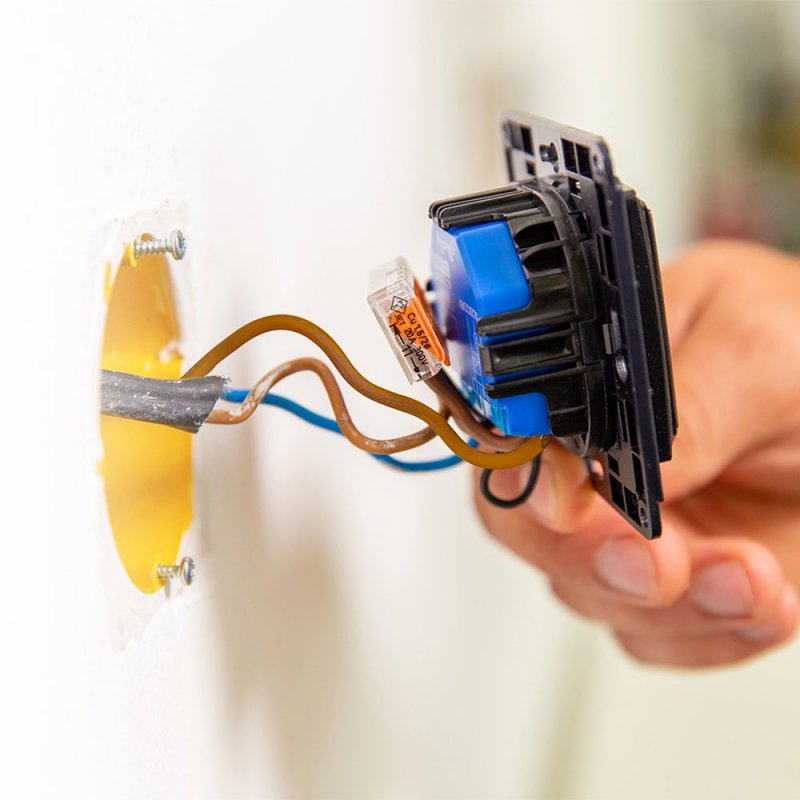 Shelly Wall Switch 2 interrupteur d'éclairage Noir