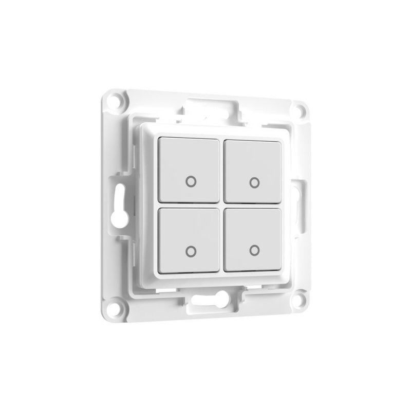 Home Shelly Accessories "Wall Switch 4" Wandtaster 4-fach Weiß