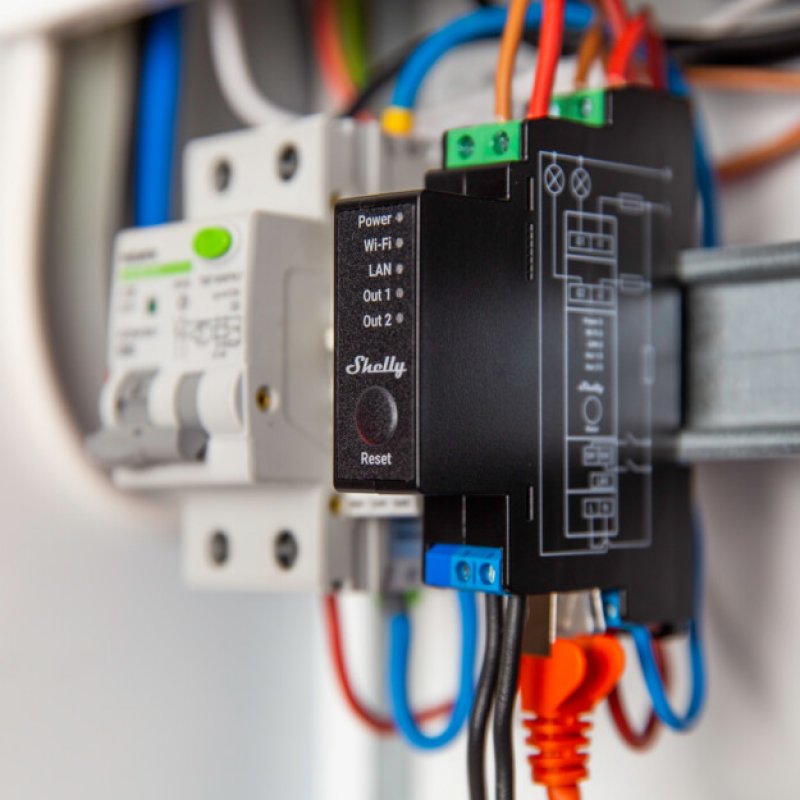 Shelly Pro 2PM groupe électrogène Noir 2