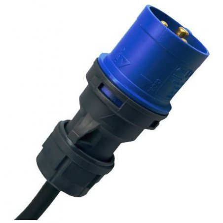 JUIC CONNECTOR CEE16 1-phasig blau