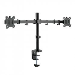 Dis Acc Logilink Mount Dual Monitor 17"-32" Steel