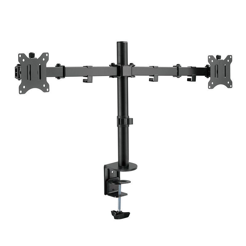 Dis Acc Logilink Mount Dual Monitor 17"-32" Steel