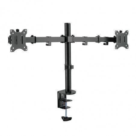 Dis Acc Logilink Mount Dual Monitor 17"-32" Steel