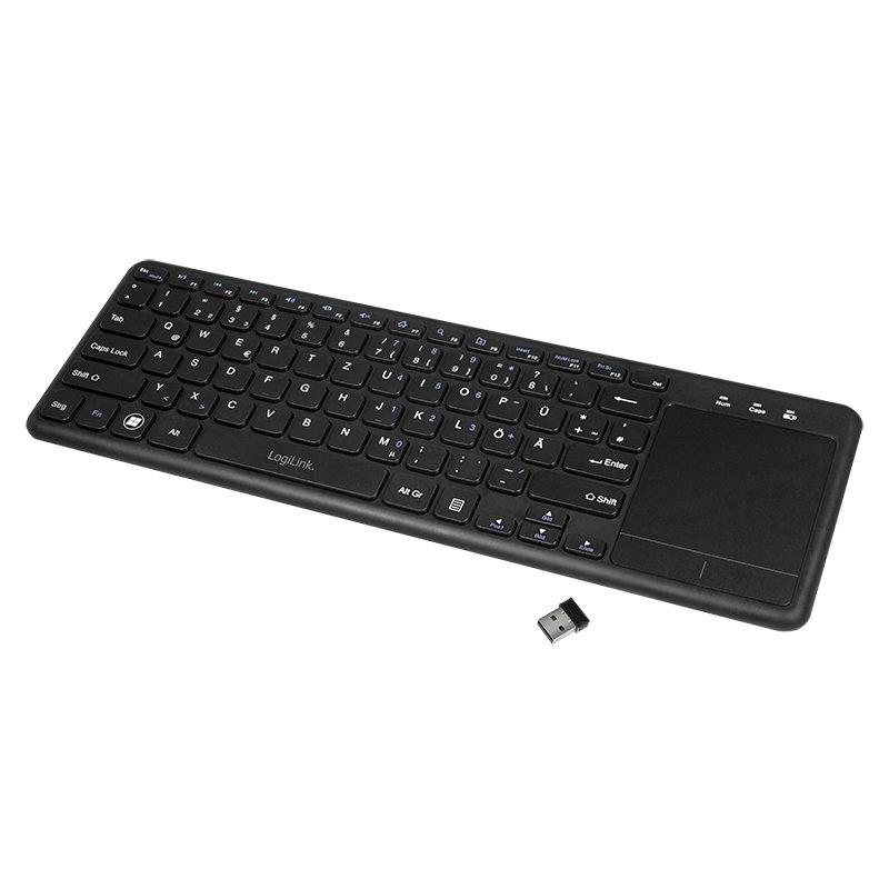 Keyboard Logilink with Touchpad 2,4G WL