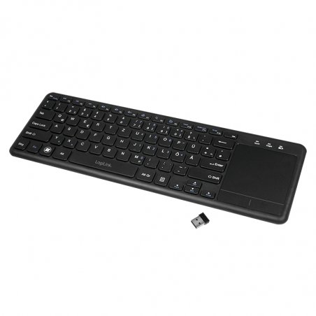 Keyboard Logilink with Touchpad 2,4G WL