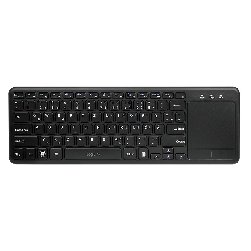 Keyboard Logilink with Touchpad 2,4G WL