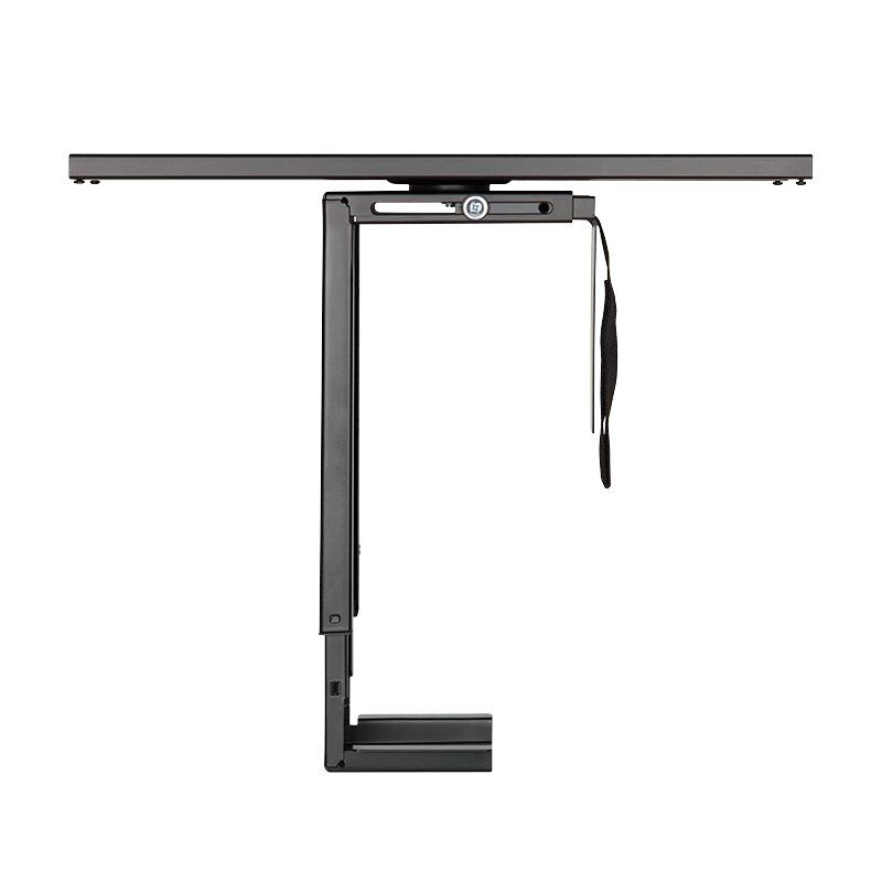 ZUB Logilink Adjustable Under Desk CPU Mount Black